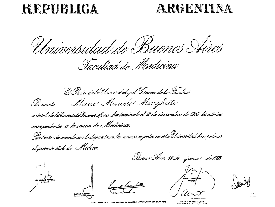 Certificados Cardiologia de Buenos Aires