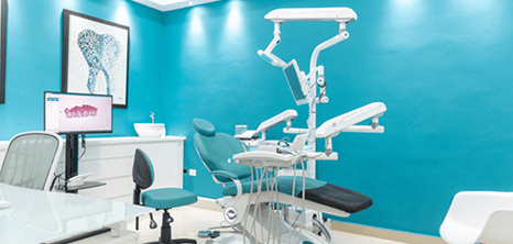 Dentista clinica sala de exploracion Cancun