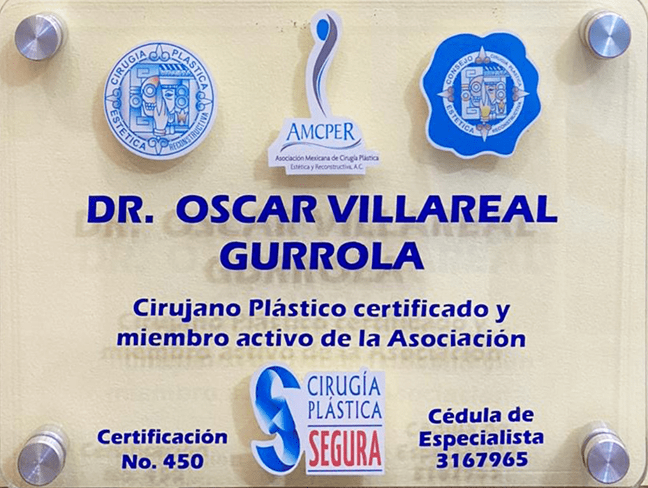 Certificado Cirugia Plastica de Ciudad Juarez