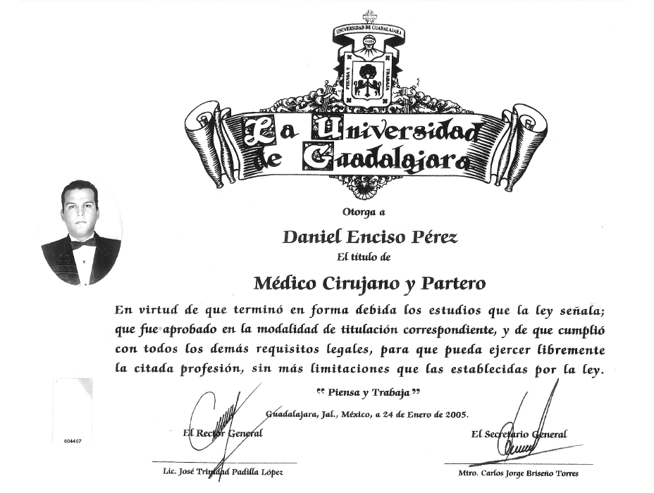 Guadalajara Cirujano general certificados