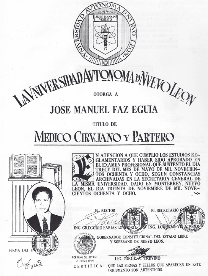 Certificados Oncologia De Monterrey