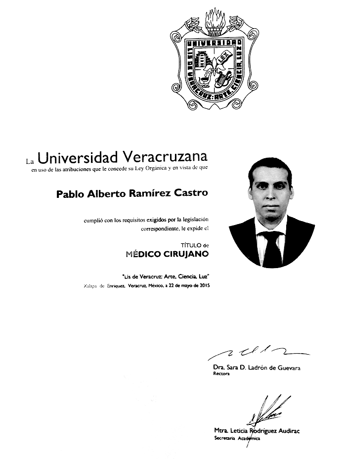 Certificado Medico Estetico de Playa del Carmen